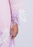 Schiffli Suit Set with Ombré Cutwork