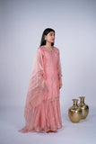 Glass Shimmer Sharara Suit Set