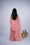 Glass Shimmer Sharara Suit Set