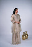 Glass Shimmer Sharara Suit Set