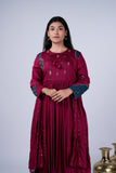 Anarkali Suit Set with Appliqué & Sequin Threadwork