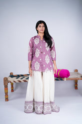 Floral Motif Palazzo Set