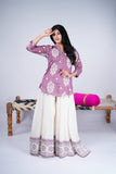 Floral Motif Palazzo Set