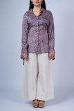 Contemporary Crepe Shirt Co-ord Set