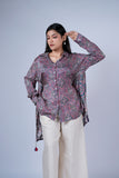 Contemporary Crepe Shirt Co-ord Set