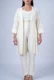 Long Overlay, Crop Top Co-ord Set