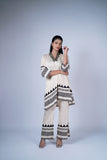 Tribal Geometric Embellished Co-ord Set