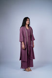 Contemporary Dusty Plum Layered Co-ord Set