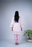 Summery Embroidered Co-ord Set with Statement Crochet
