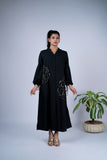 Sophisticated Gold Motif Fluid Dress