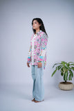 Floral Embroidered Shirt