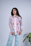 Floral Embroidered Shirt
