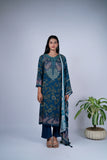 Floral & Paisley Pashmina Printed Suit Set