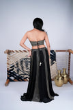 Black Mirror Work Lehenga Set