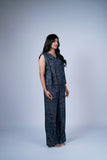 Charcoal Blue Printed Co-ord Set