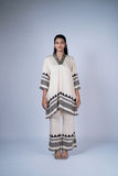Tribal Geometric Embellished Co-ord Set