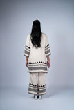Tribal Geometric Embellished Co-ord Set