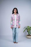 Floral Embroidered Shirt