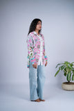 Floral Embroidered Shirt