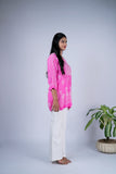 Pink Chikankari Top