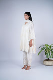 Ivory Bloom Floral Embroidered Suit Set