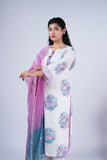 Gulbahar - Blooming Floral Soft Pastel Suit Set