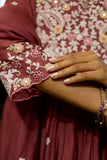 Zamun Mul Chanderi Embroidered Suit Set with Dupatta